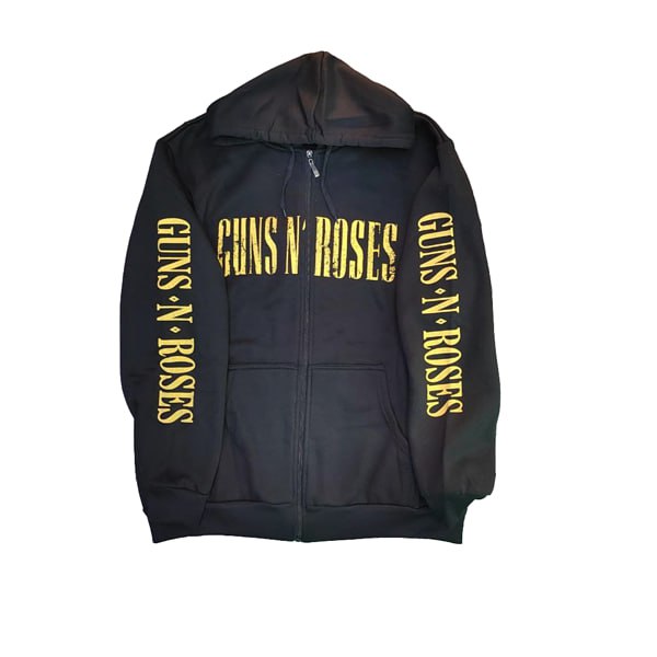 Hoodie Guns' n Roses 2 layer con stampe
