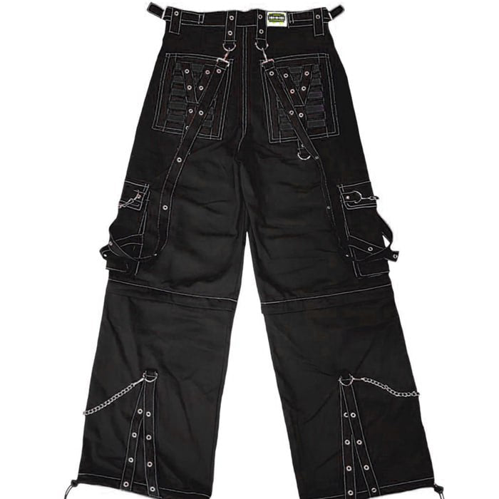 Pantaloni Cargo Black Net