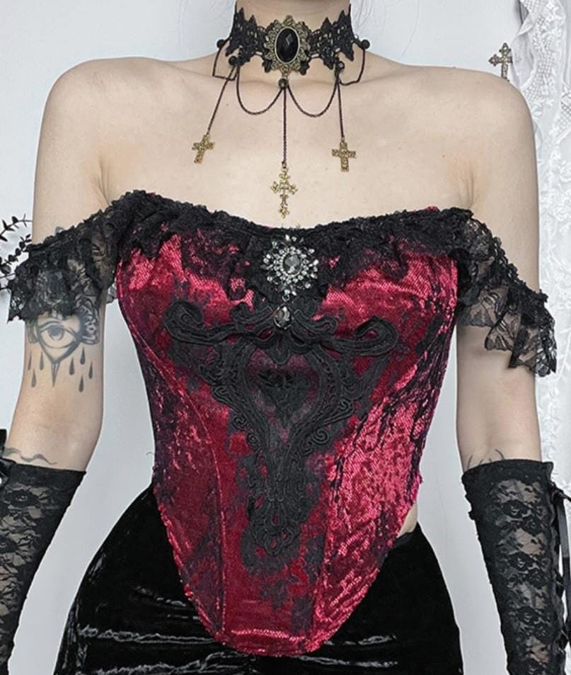 Corset elegant Gothic