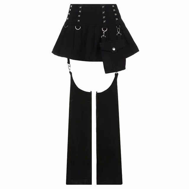 Gonna pantalone goth