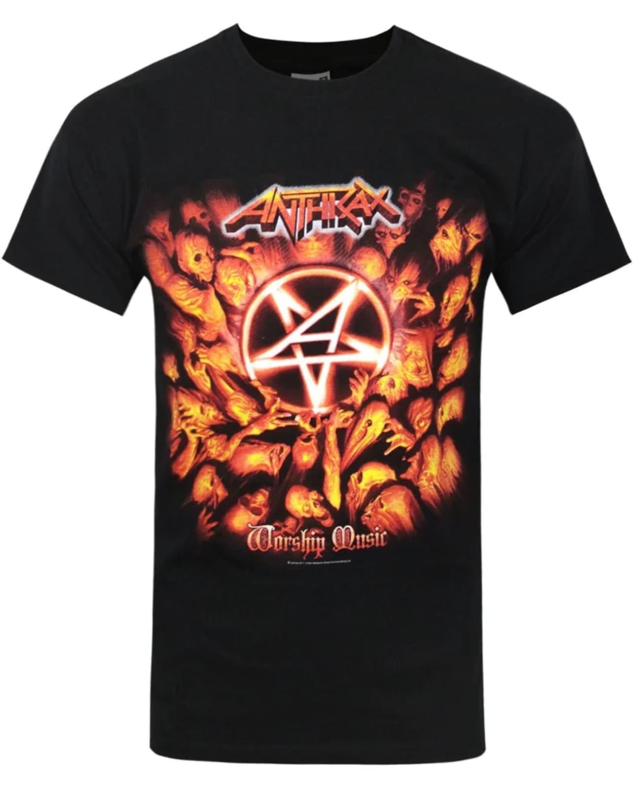 T-shirt Anthrax warship Music