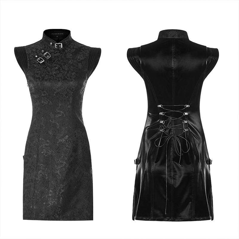 Punk Rave Vestito Eden black