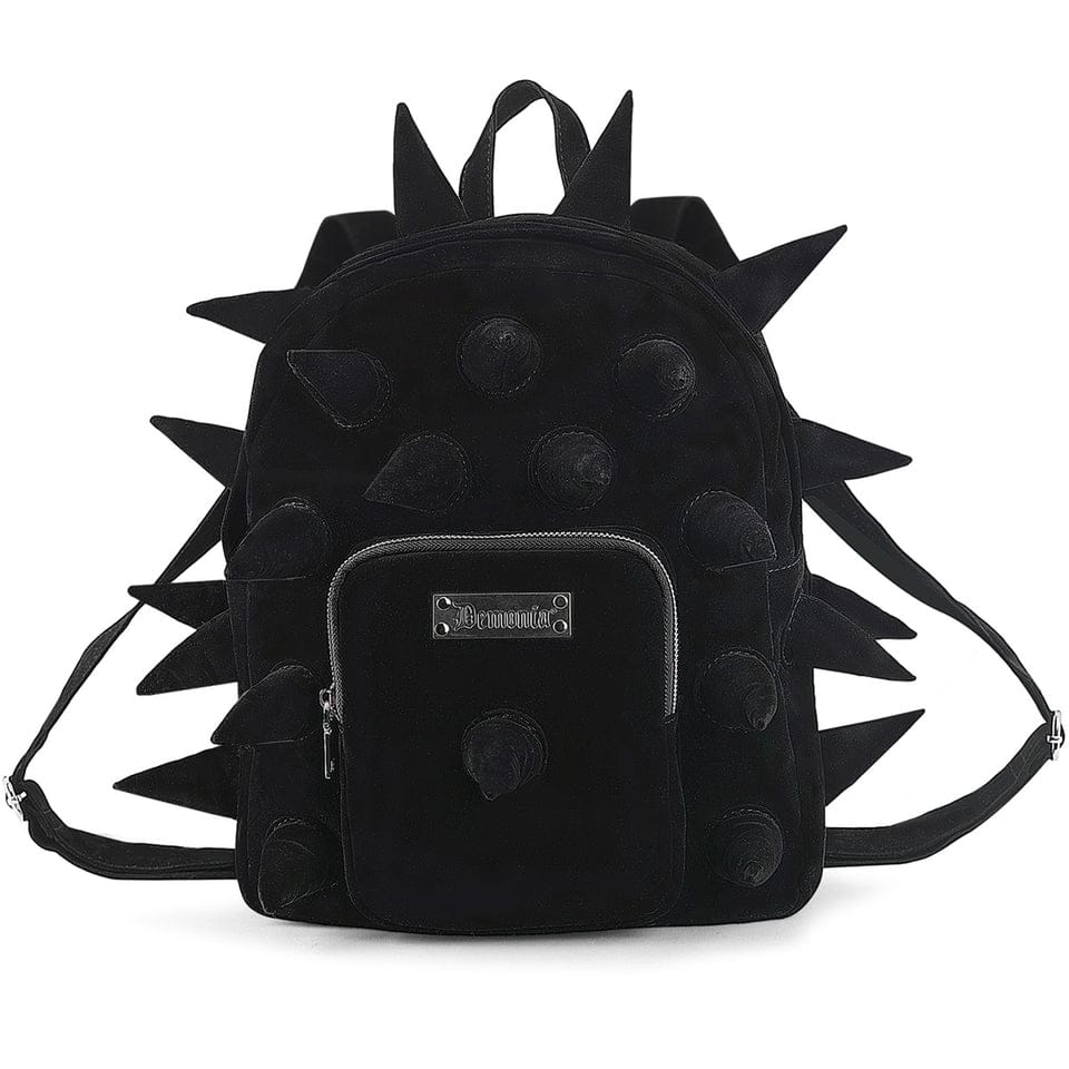 DEMONIACULT ZAINO VELVET SPIKED