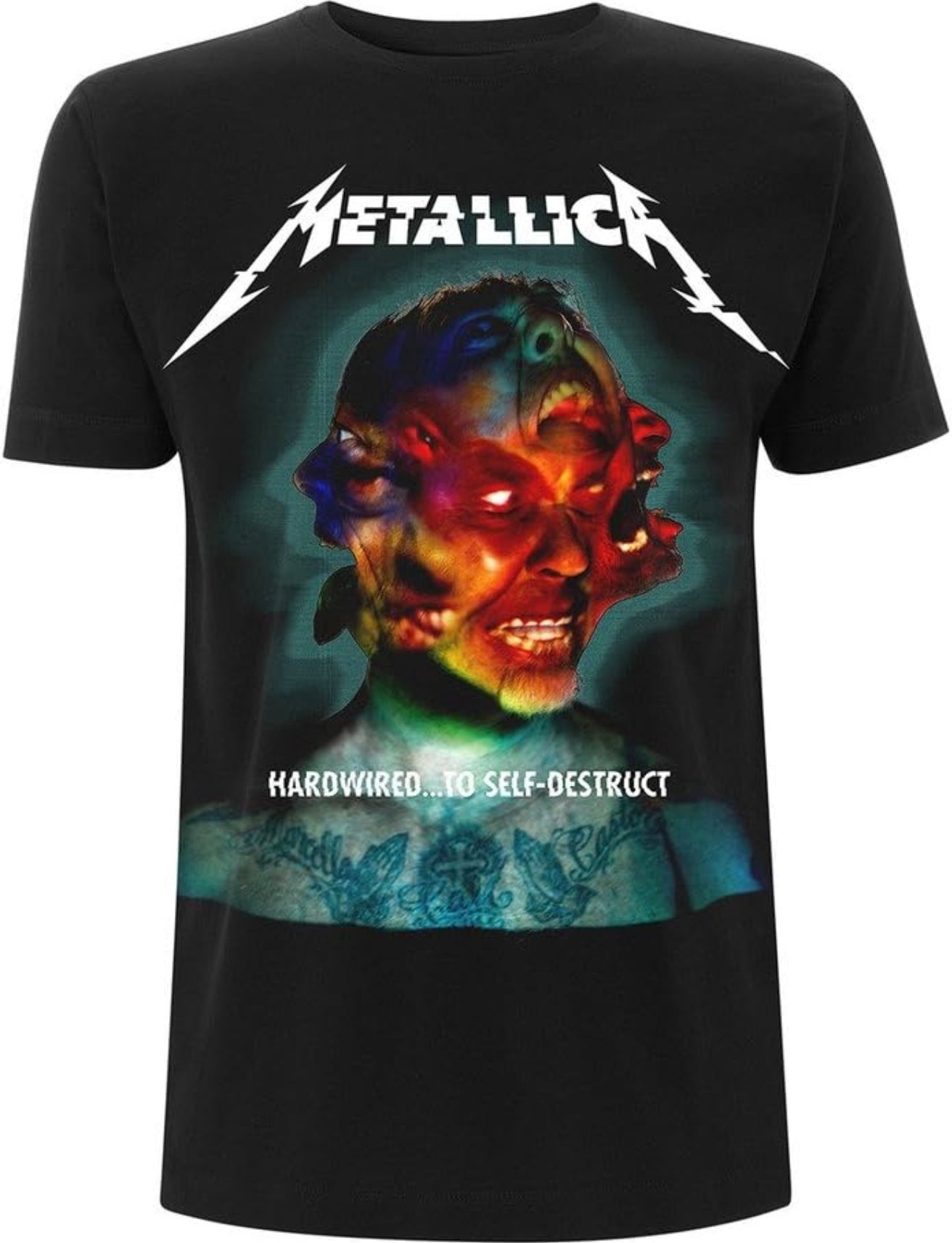 T-shirt Metallica Hardwired to Self Destruct