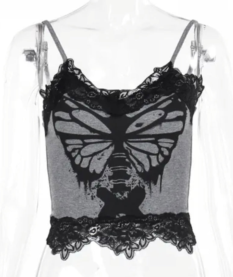 Crop Top spina dorsale