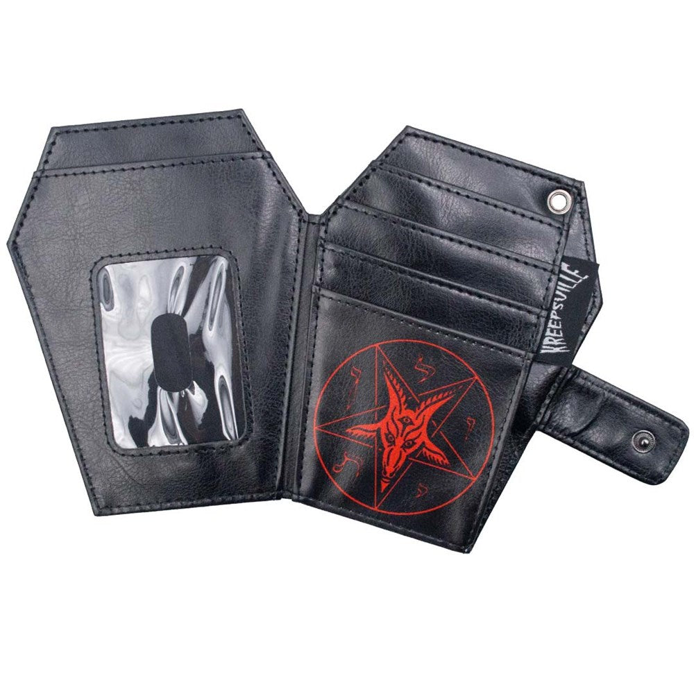 Portafoglio BAPHOMET COFFIN