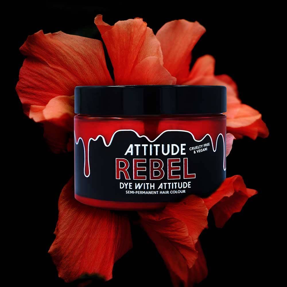Attitude Hair Dye - Tintura per capelli rossa Rebel UV - Vegana, cruelty-free
