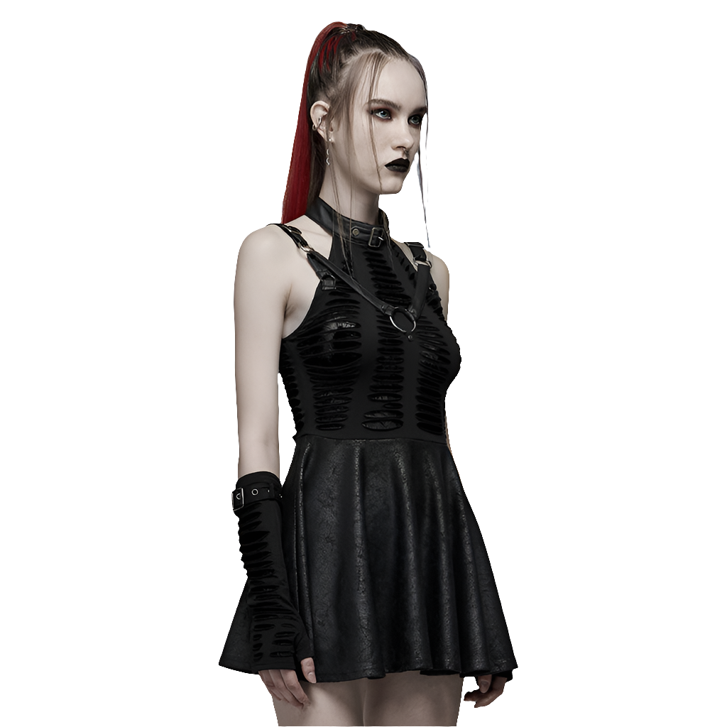 Vestito corto Goth