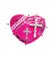 Borsetta Heart & Grunge