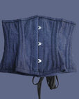 Corsetto con stecche denim jeans