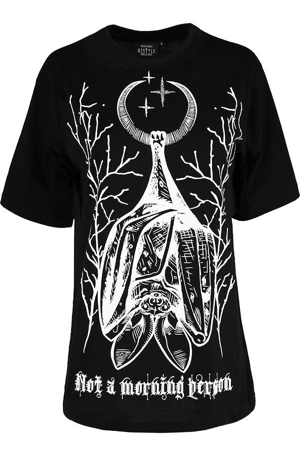 RESTYLE T-SHIRT BAT UPSIDEDOWN