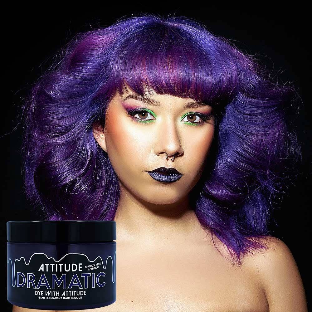 Attitude Hair Dye - Tinta per capelli Dramatic Purple - Vegana, cruelty-free