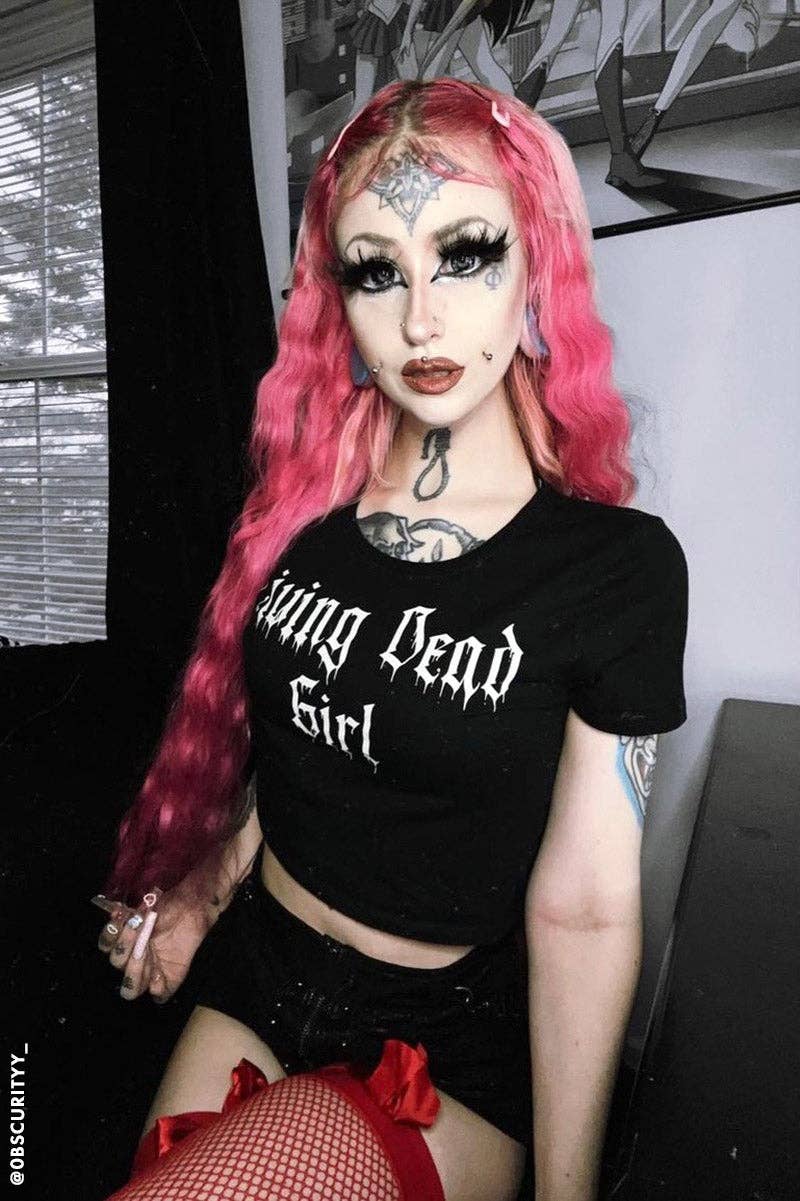 Top corto Living Dead Girl
