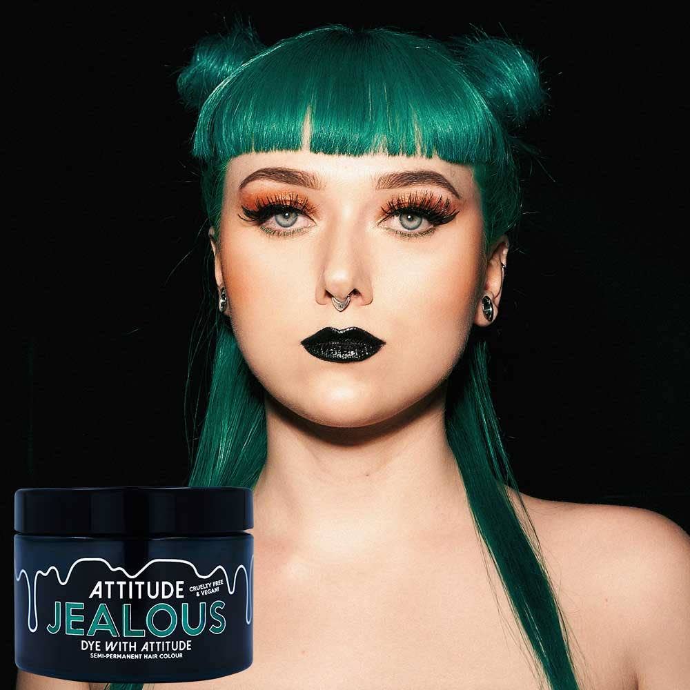 Attitude Hair Dye - Tintura per capelli Jealous Green - Vegana, cruelty-free