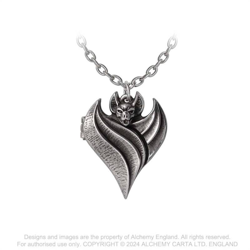 Alchemy medaglione cuore scuro