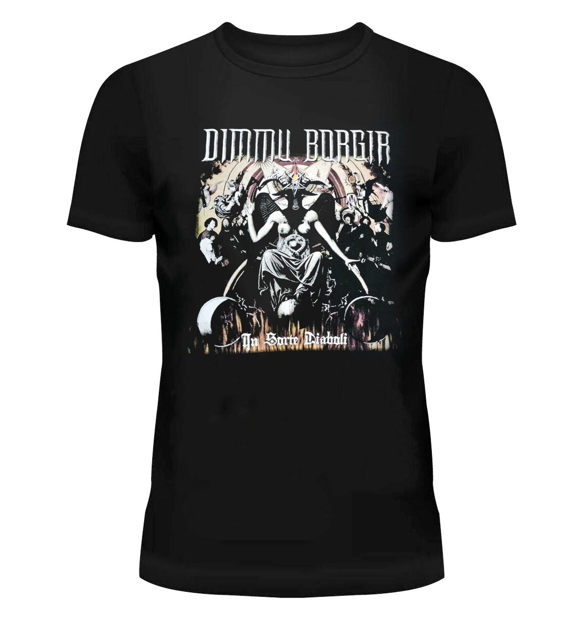 T-shirt Dimmu Borgir In Sorte