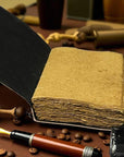 Leatherooze - Taccuino di Scrittura Vintage Fatto a Mano, Diario di Viaggio da 200 Pagine
