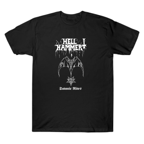 T-shirt Hell Hammer Satanic Rites