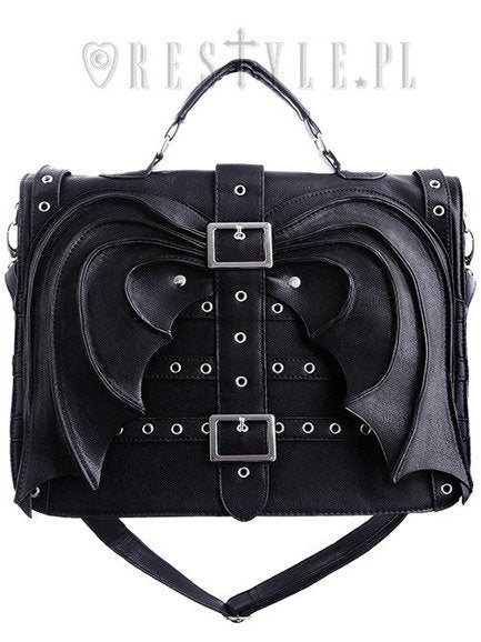 RESTYLE VALIGETTA NERA GOTICA "Bat Wings Bag"