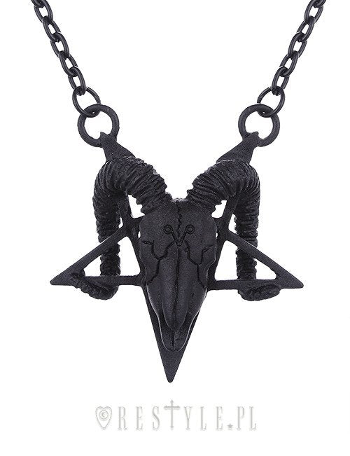 RESTYLE COLLANA PENTAGRAM GOAT