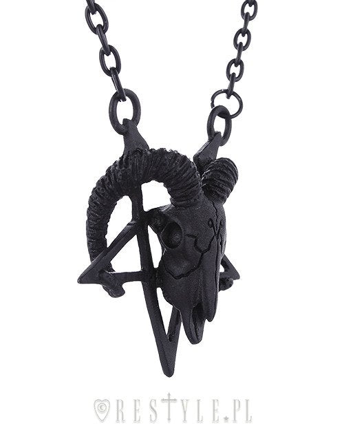 RESTYLE COLLANA PENTAGRAM GOAT