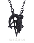 RESTYLE COLLANA PENTAGRAM GOAT