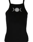 RESTYLE TOP TRIPLE MOON MESH