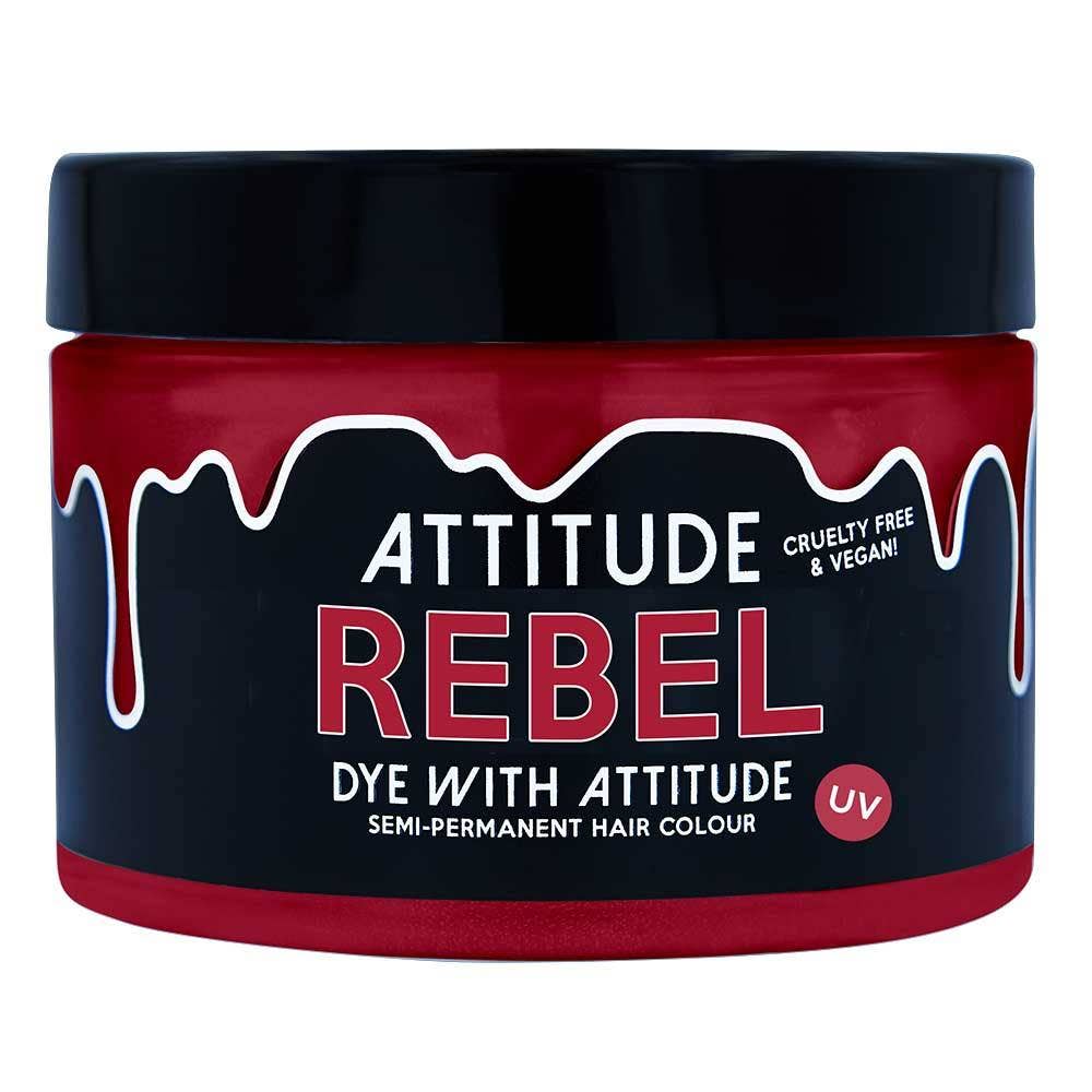 Attitude Hair Dye - Tintura per capelli rossa Rebel UV - Vegana, cruelty-free