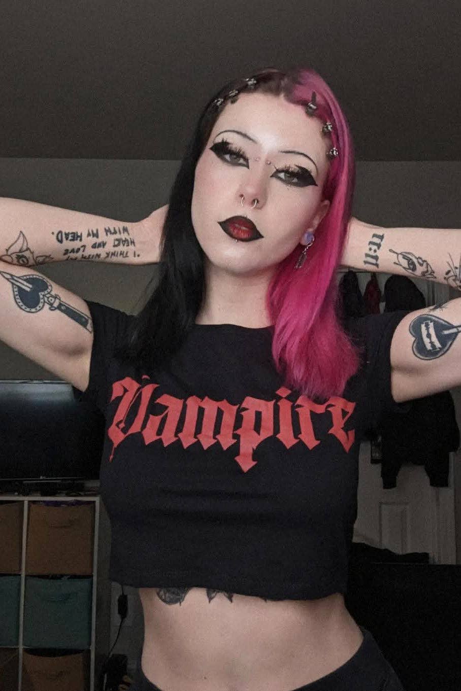 Sono un vampiro Crop Top