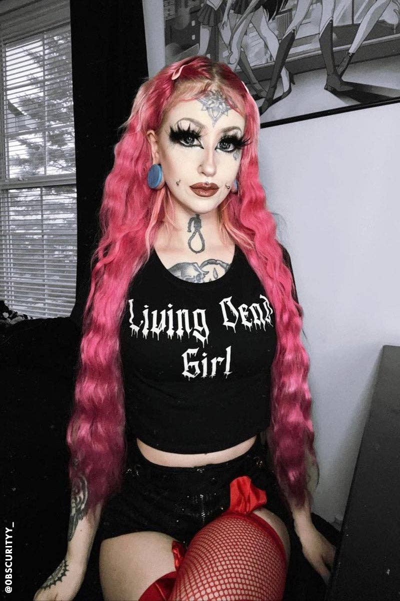 Top corto Living Dead Girl