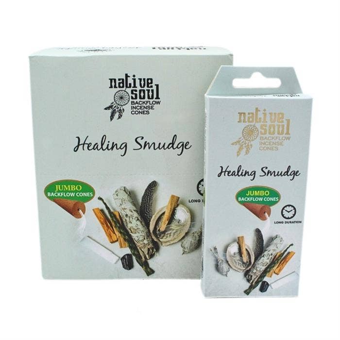 Green Tree - Coni di riflusso Jumbo Native Soul - Smudge curativo