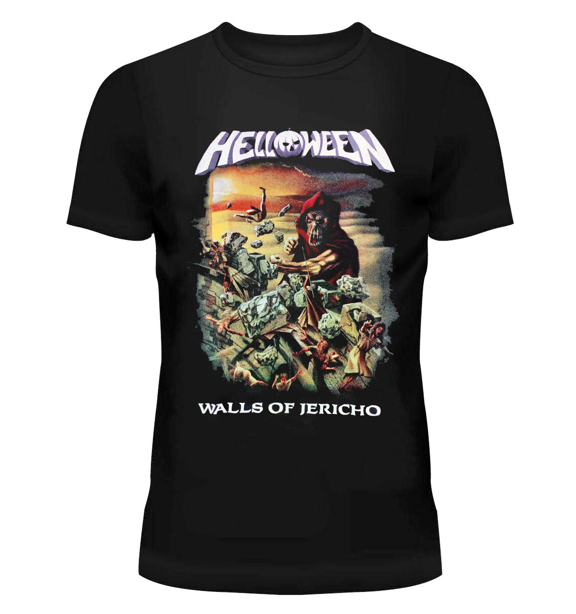 T-shirt Helloween Walls of Jericho