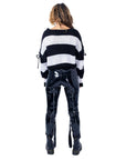 HYPNOSIS TOP - BLACK/WHITE