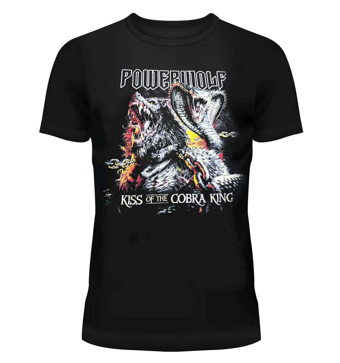 T-shirt Powerwolf Kiss of the Cobra King