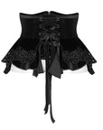 Punk rave corsetto velluto