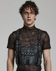 PUNK RAVE HARNESS CON RIVETTI MIMETICI PUNK
