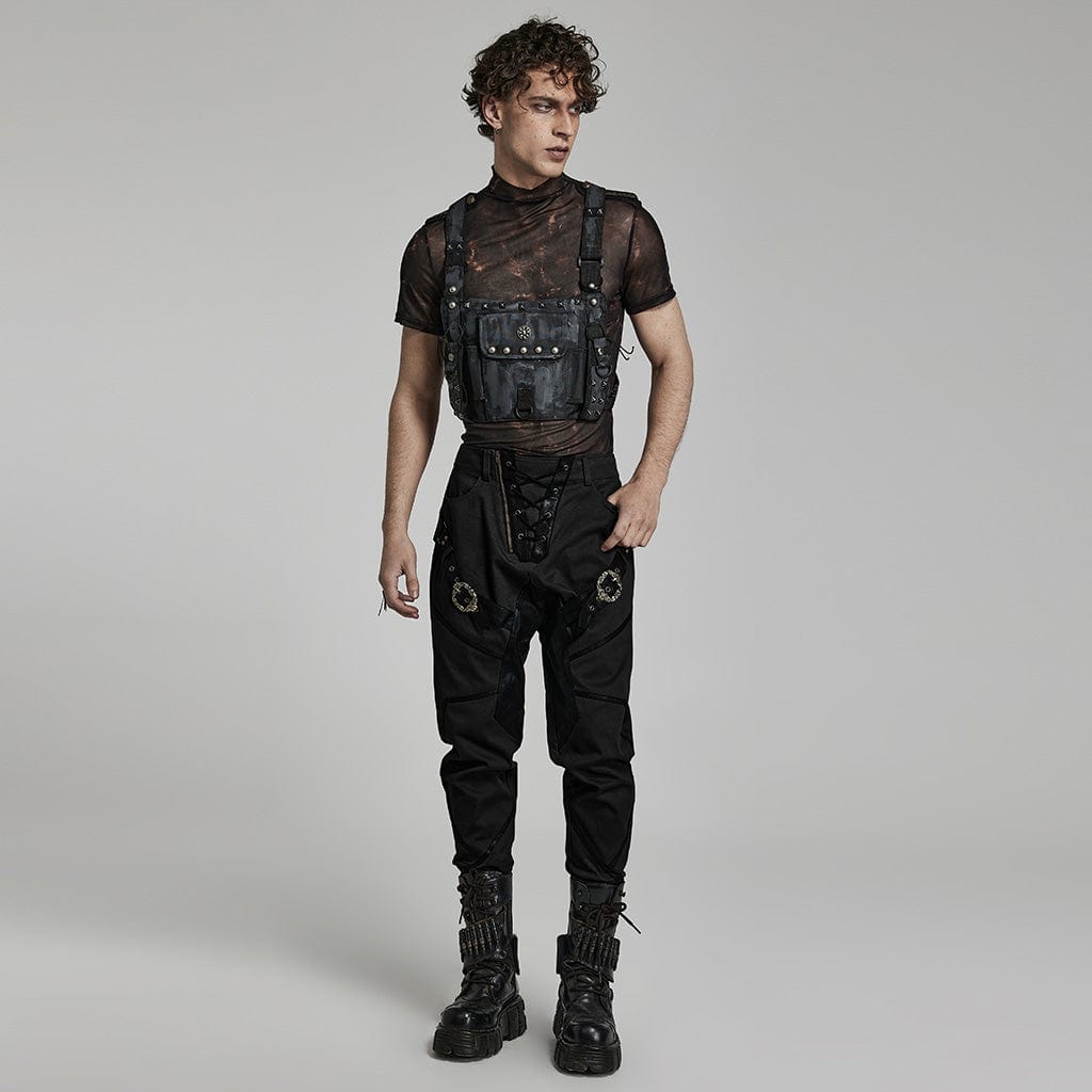 PUNK RAVE HARNESS CON RIVETTI MIMETICI PUNK