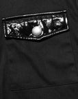 Punk rave Camicia a maglia punk rete