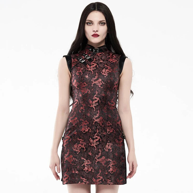 Punk Rave Vestito Red Eden