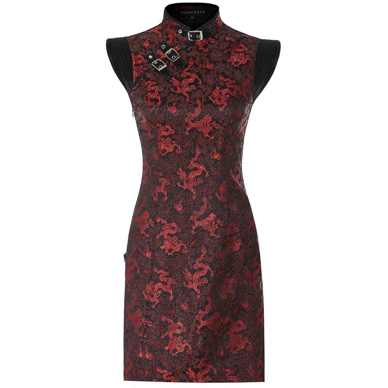 Punk Rave Vestito Red Eden