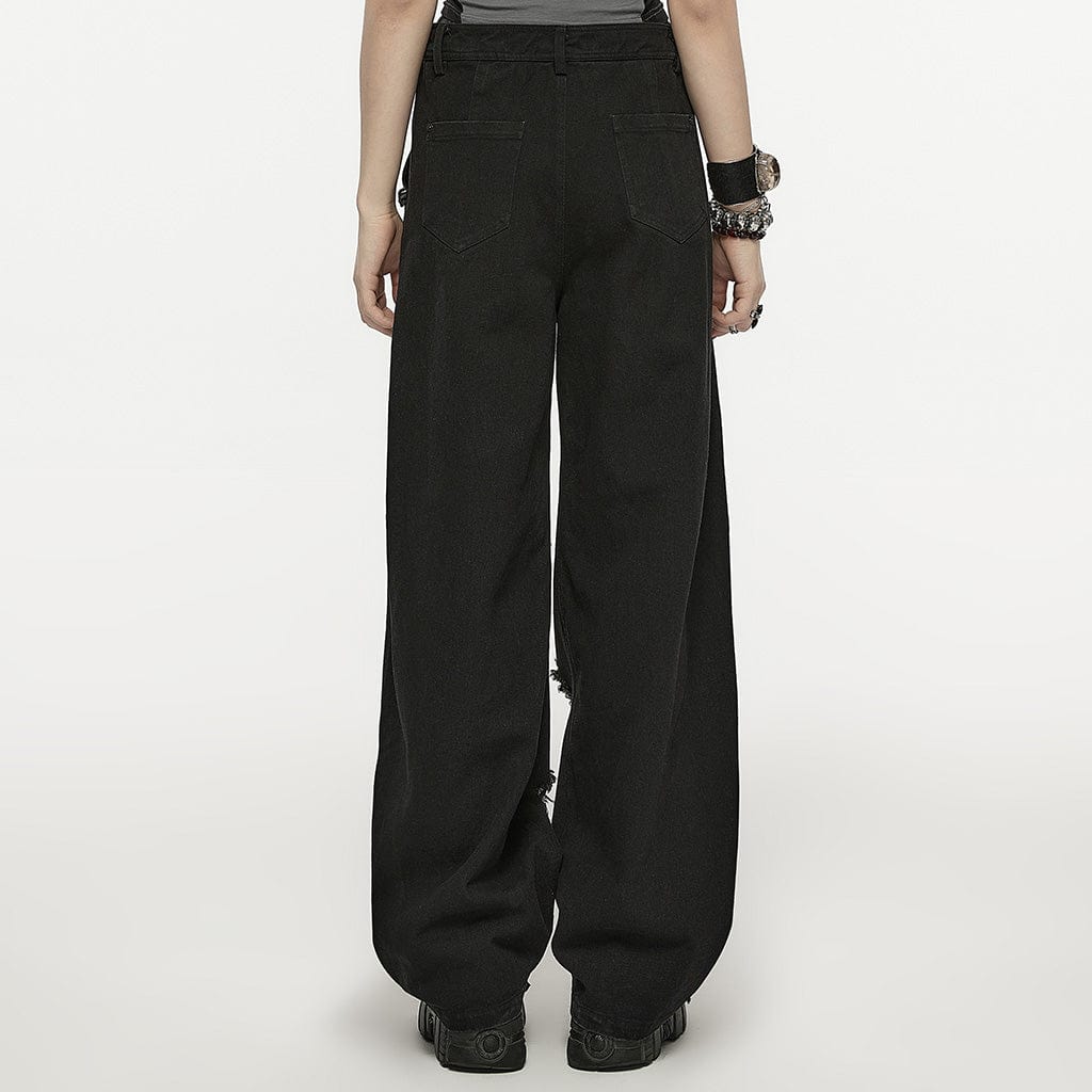 Pantaloni strappati a doppia vita