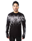 Heartless - Maglione Akumu Top (Black/Grey)