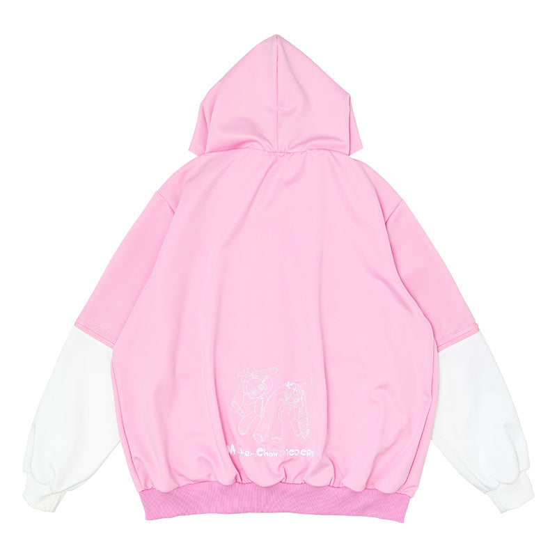 Felpa rosa ACDC RUG Menhera Chan