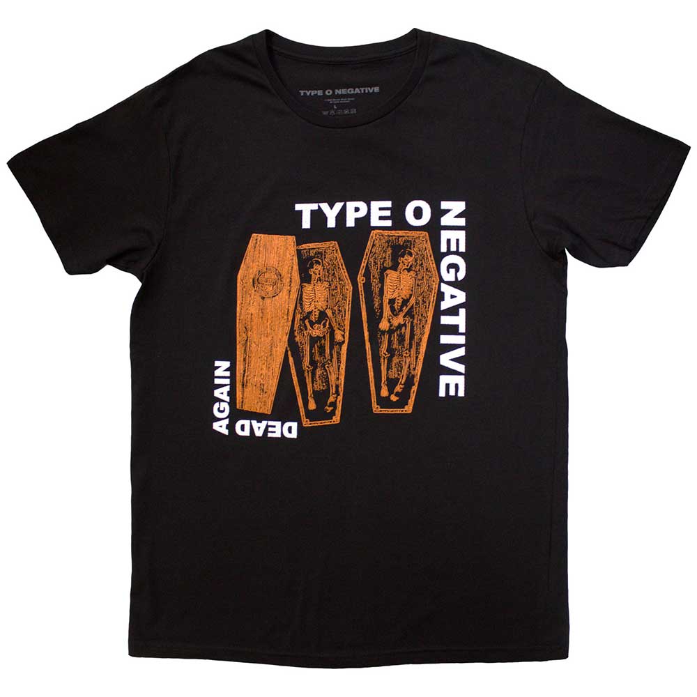 Rock Off T-shirt - Type O Negative - Dead Again (Back Print)