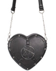 HEARTLESS - Borsa PENTAHAUNT LOVE BAG NERA