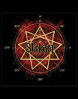 Rock Off T-shirt - Slipknot: Come Play Dying Back Print Nera