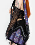 RESTYLE BORSA A TRACOLLA RICAMO AURORA BOREALE
