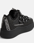 Buffalo ARIYA LACE UP WARM LO - VEGAN NUBUK/NYLON