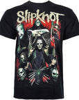 Rock Off T-shirt Slipknot: Come Play Dying Back Print 2