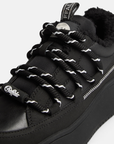 Buffalo ARIYA LACE UP WARM LO - VEGAN NUBUK/NYLON